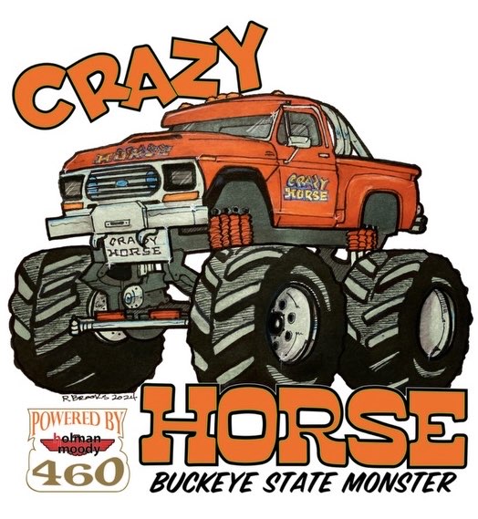 ADULT Short Sleeve "Buckeye state Monster" T-Shirt